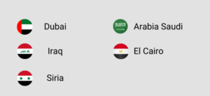 Sitios donde exportamos